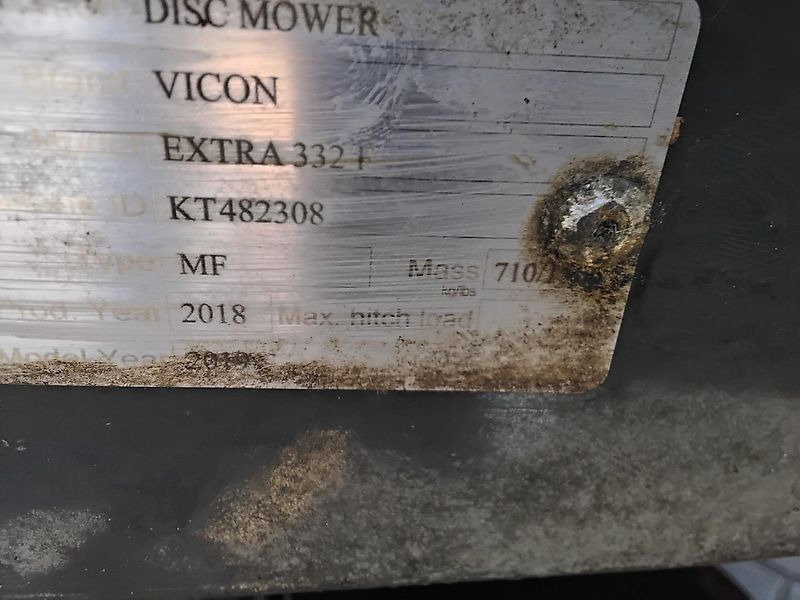 Vicon Maaicombinatie: Frontmaaier 332 F / Achtermaaier 340 Extra express - Mower: picture 5 Vicon Maaicombinatie: Frontmaaier 332 F / Achtermaaier 340 Extra express - Mower: picture 5