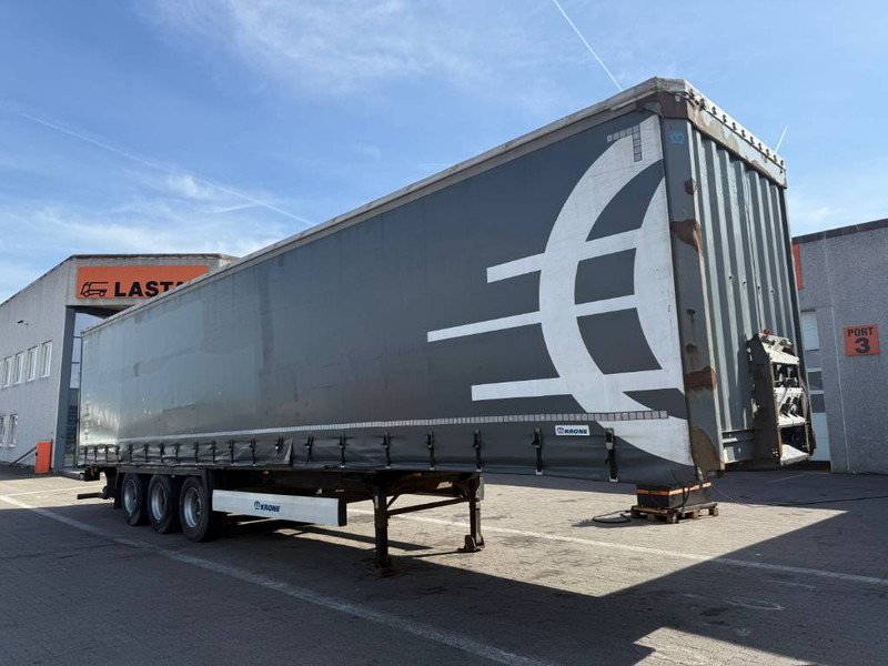 Krone 3-axle Curtainsider/Planenauflieger/Gardintrailer - Curtainsider semi-trailer: picture 1 Krone 3-axle Curtainsider/Planenauflieger/Gardintrailer - Curtainsider semi-trailer: picture 1