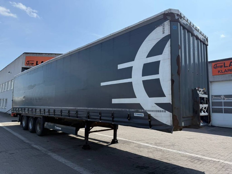 Krone 3-axle Curtainsider/Planenauflieger/Gardintrailer - Curtainsider semi-trailer: picture 1 Krone 3-axle Curtainsider/Planenauflieger/Gardintrailer - Curtainsider semi-trailer: picture 1