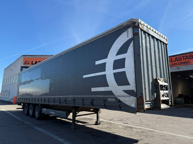 Krone 3-axle Curtainsider/Planenauflieger/Gardintrailer - Curtainsider semi-trailer: picture 1 Krone 3-axle Curtainsider/Planenauflieger/Gardintrailer - Curtainsider semi-trailer: picture 1