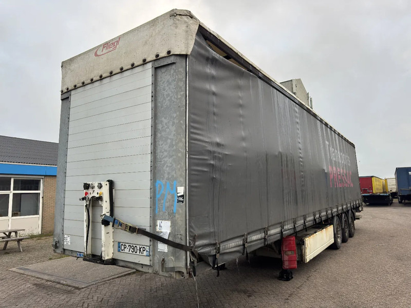 Fliegl SDS 380 Dhollandia DHSMR.20 2000 KG - Curtainsider semi-trailer: picture 1 Fliegl SDS 380 Dhollandia DHSMR.20 2000 KG - Curtainsider semi-trailer: picture 1