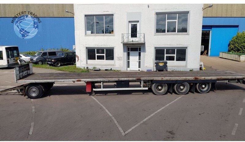 Dropside/ Flatbed trailer Groenewegen 90CM hoge aanhanger: picture 12