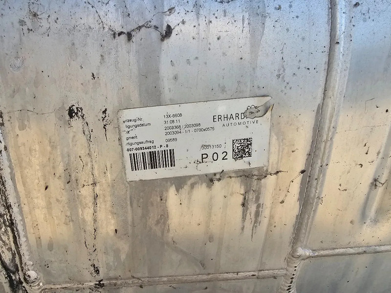 Fuel tank for Truck MAN Brandstoftank 595 Liter - L197 B70 H58 - Onderdeel nr. 81.122015733: picture 8