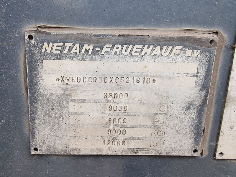 Container transporter/ Swap body semi-trailer Netam-Fruehauf SMB - Drumbrakes: picture 12