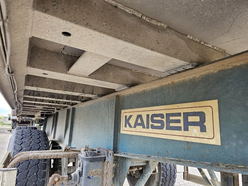 Tipper semi-trailer Onbekend STEEL CHASSIS - ALU BUCKET - STEELSPRING - DRUM BRAKES: picture 13