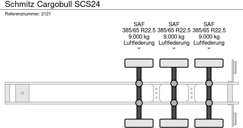 Dropside/ Flatbed semi-trailer Schmitz Cargobull SCS24: picture 15 Dropside/ Flatbed semi-trailer Schmitz Cargobull SCS24: picture 15