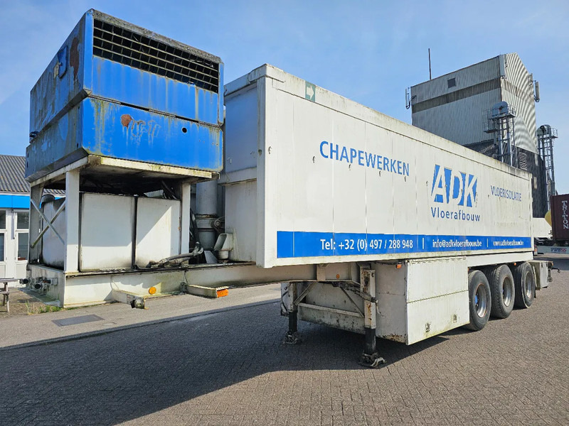Stas 0-38/3FKC - MIXER trailer - Closed box semi-trailer: picture 1 Stas 0-38/3FKC - MIXER trailer - Closed box semi-trailer: picture 1