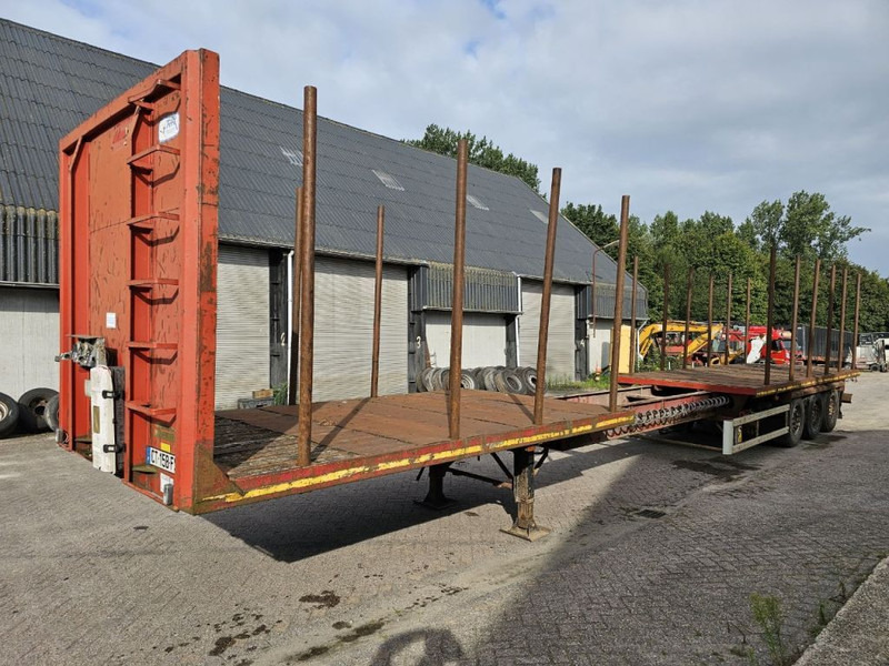 Trax 3 Meter extendable - MAX 15.5 meter long - Dropside/ Flatbed semi-trailer: picture 2 Trax 3 Meter extendable - MAX 15.5 meter long - Dropside/ Flatbed semi-trailer: picture 2