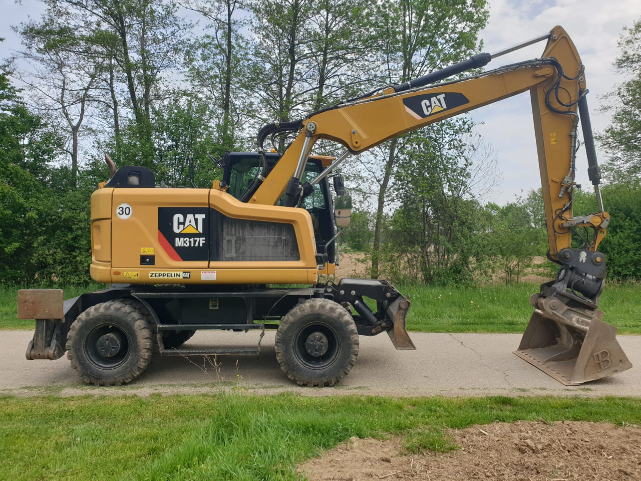 CATERPILLAR M 317 F - Wheel excavator: picture 2 CATERPILLAR M 317 F - Wheel excavator: picture 2