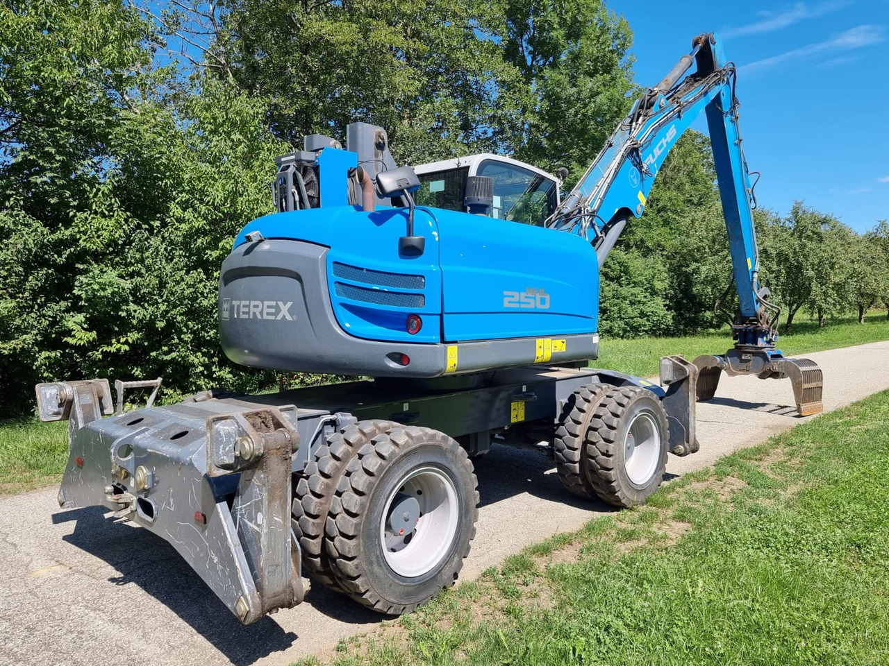 Wheel excavator FUCHS MHL 250: picture 7
