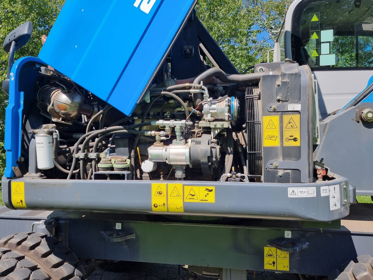 Wheel excavator FUCHS MHL 250: picture 11