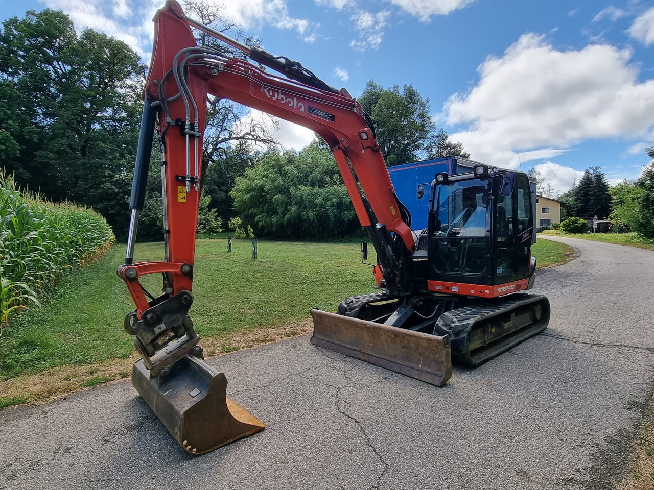 KUBOTA KX 080-4a2 - Mini excavator: picture 3 KUBOTA KX 080-4a2 - Mini excavator: picture 3