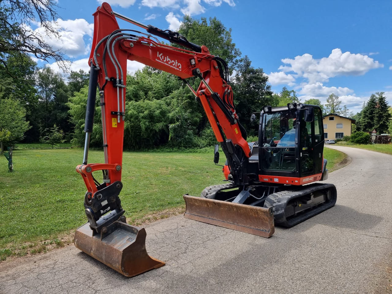 KUBOTA KX 080-4a2 - Mini excavator: picture 3 KUBOTA KX 080-4a2 - Mini excavator: picture 3