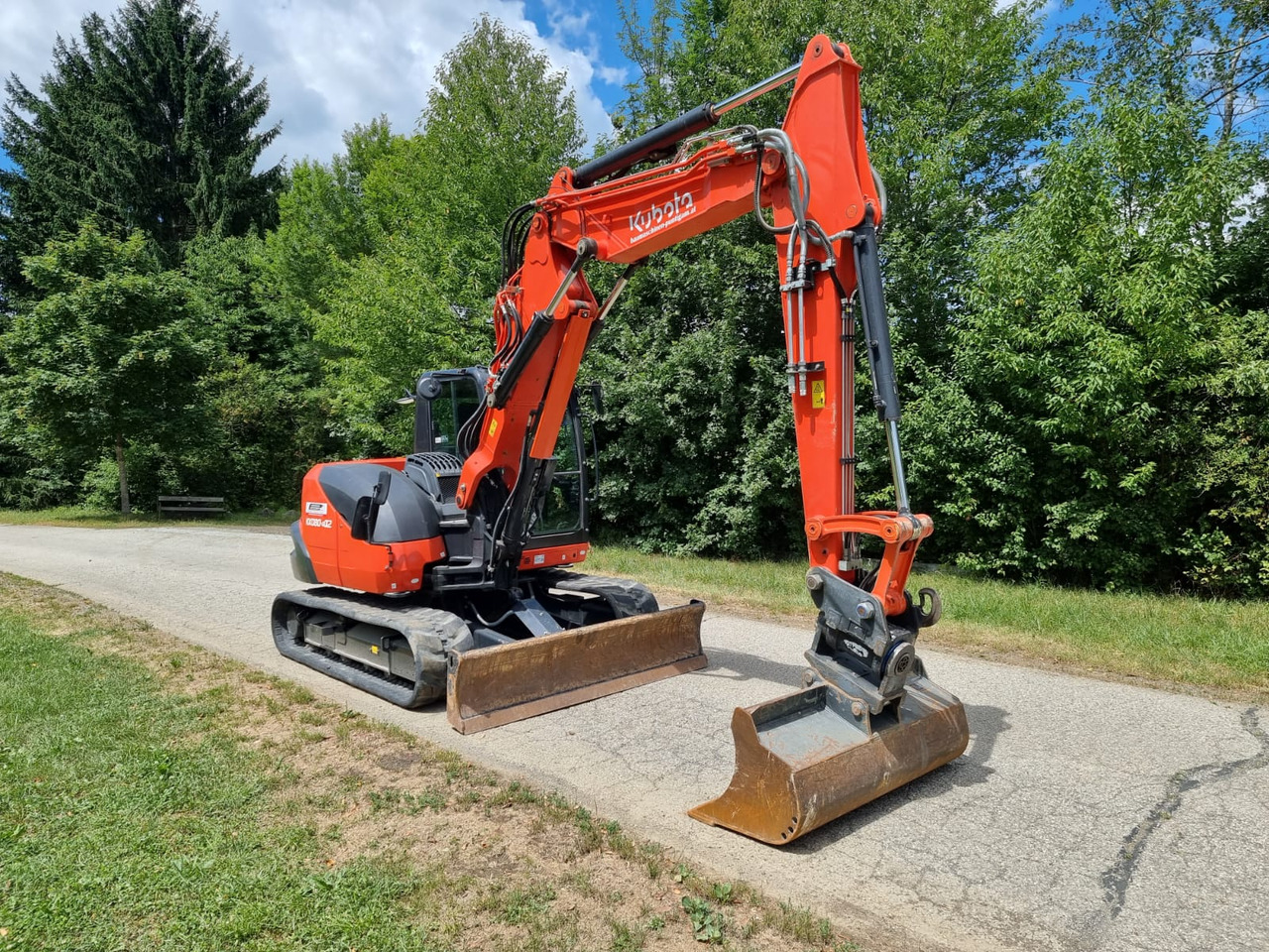 KUBOTA KX 080-4a2 - Mini excavator: picture 4 KUBOTA KX 080-4a2 - Mini excavator: picture 4