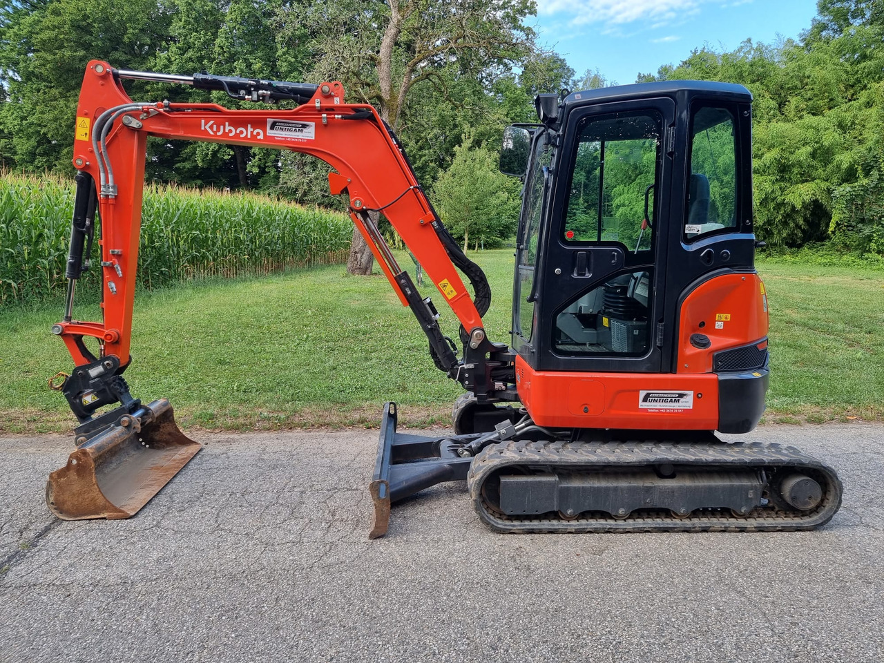 KUBOTA U 36-4 - Mini excavator: picture 1 KUBOTA U 36-4 - Mini excavator: picture 1