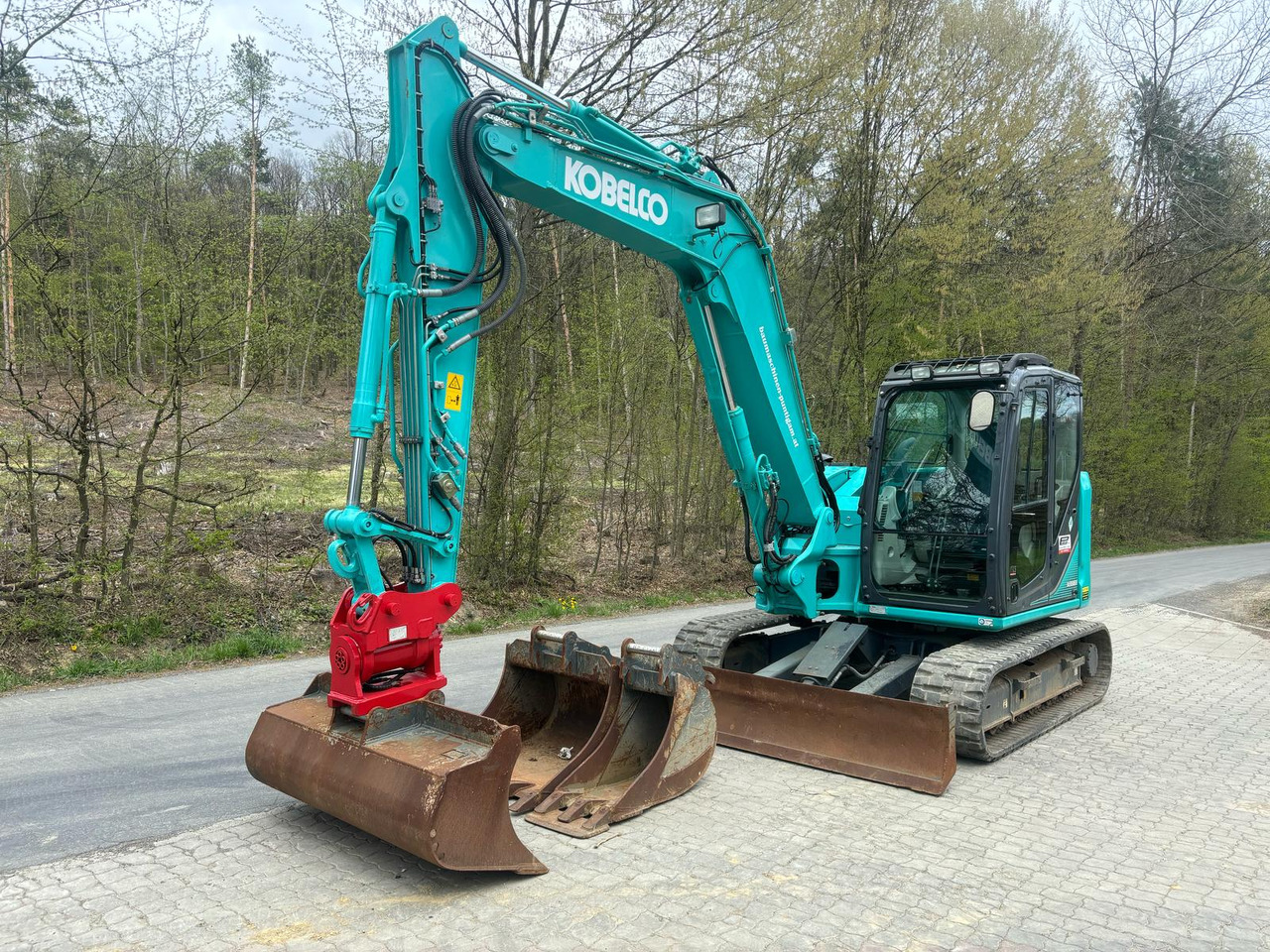 Kobelco SK 85 MSR-3E - Mini excavator: picture 3 Kobelco SK 85 MSR-3E - Mini excavator: picture 3