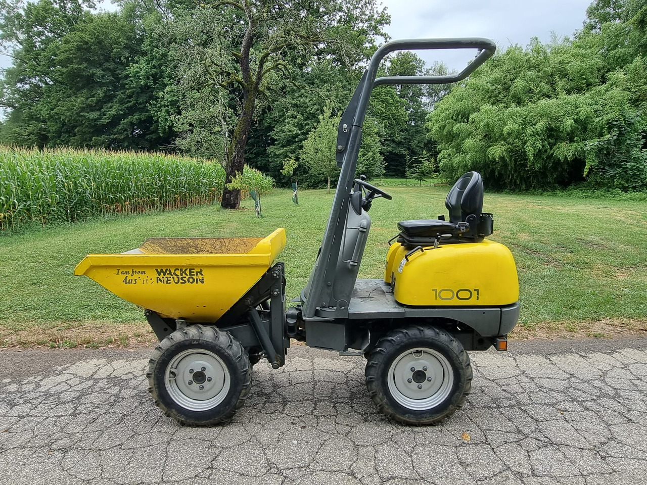 WACKER Neuson 1001 - Mini dumper: picture 3 WACKER Neuson 1001 - Mini dumper: picture 3