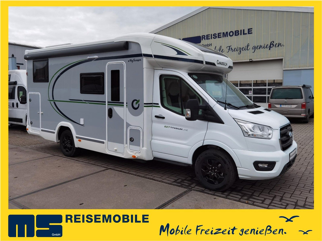 Chausson 627 TITANIUM / -2026- / 165PS-8G. / EINZELBETTEN - Semi-integrated motorhome: picture 1 Chausson 627 TITANIUM / -2026- / 165PS-8G. / EINZELBETTEN - Semi-integrated motorhome: picture 1