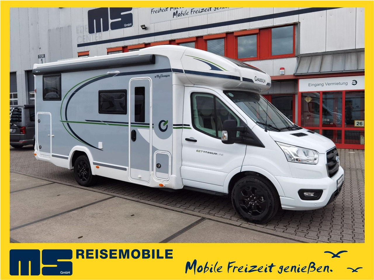 Semi-integrated motorhome Chausson 627 TITANIUM /-2026-/ EINZELBETTEN / 4.1T. / AHK: picture 1