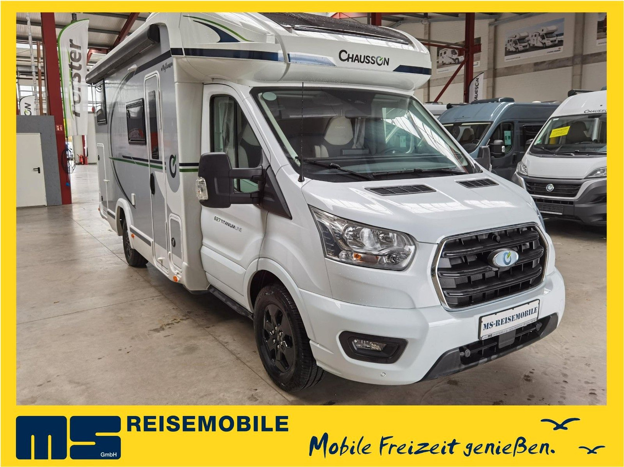 Chausson 627 TITANIUM / - 2026 - / EINZELBETTEN / 4.1T. - Semi-integrated motorhome: picture 1 Chausson 627 TITANIUM / - 2026 - / EINZELBETTEN / 4.1T. - Semi-integrated motorhome: picture 1