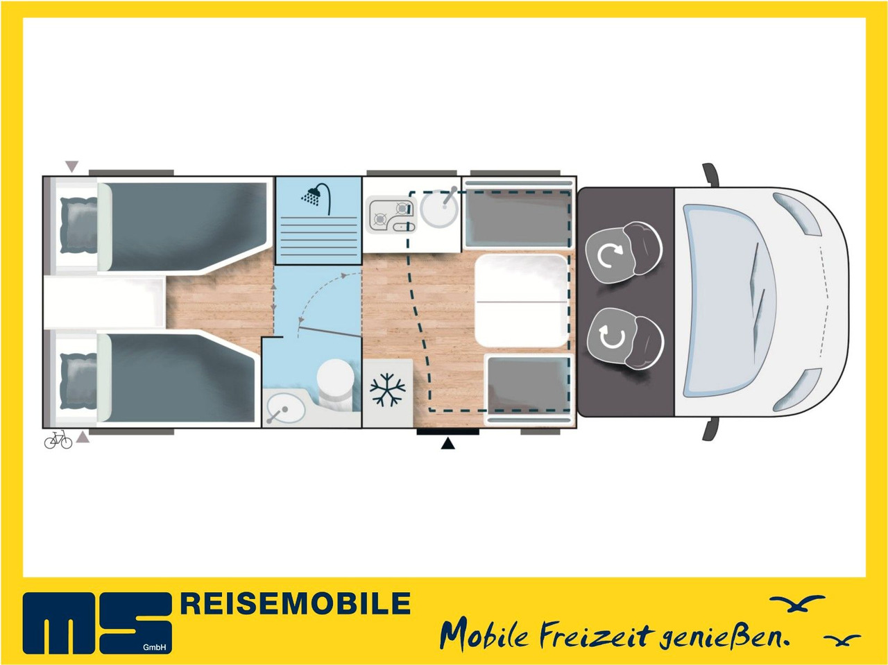 Chausson 797 TITANIUM / -2026- / 165PS-8G. / EINZELBETTEN - Semi-integrated motorhome: picture 2 Chausson 797 TITANIUM / -2026- / 165PS-8G. / EINZELBETTEN - Semi-integrated motorhome: picture 2