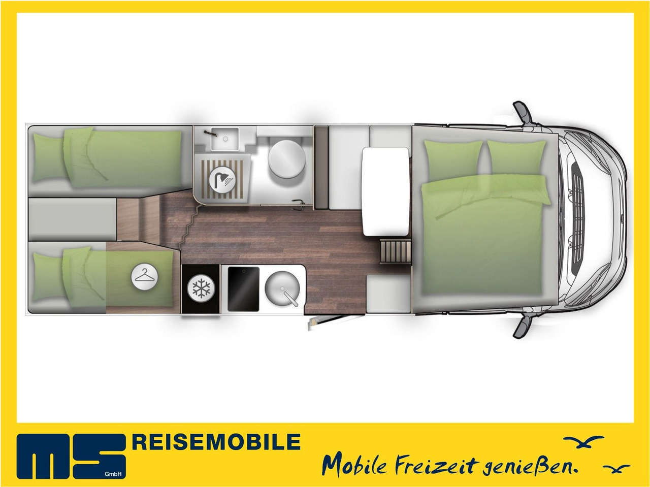 Forster A 699 EB / - 2026 - / 165 PS - 8G / EINZELBETTEN - Alcove motorhome: picture 2 Forster A 699 EB / - 2026 - / 165 PS - 8G / EINZELBETTEN - Alcove motorhome: picture 2