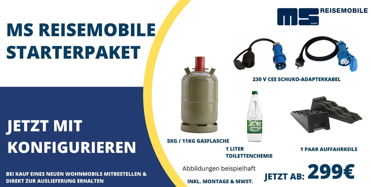 New Semi-integrated motorhome Forster T 745 EB /-MODELL 2025- / EINZELBETTEN & RAUMBAD: picture 24