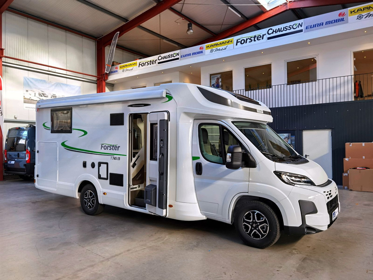 New Semi-integrated motorhome Forster T 745 EB /-MODELL 2025- / EINZELBETTEN & RAUMBAD: picture 9