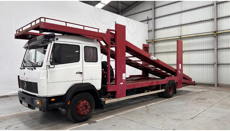 Mercedes-Benz 1524 BLATT-BLATT / LAMMES-LAMMES - Autotransporter truck: picture 1 Mercedes-Benz 1524 BLATT-BLATT / LAMMES-LAMMES - Autotransporter truck: picture 1