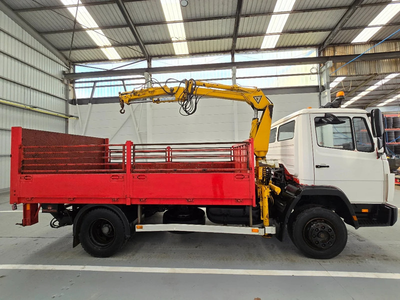 Mercedes-Benz E 1217 - BR 9 / LAMMES - BLATT - SPRING / EFFER KRAAN / DHOLLANDIA - Dropside/ Flatbed truck, Crane truck: picture 4 Mercedes-Benz E 1217 - BR 9 / LAMMES - BLATT - SPRING / EFFER KRAAN / DHOLLANDIA - Dropside/ Flatbed truck, Crane truck: picture 4