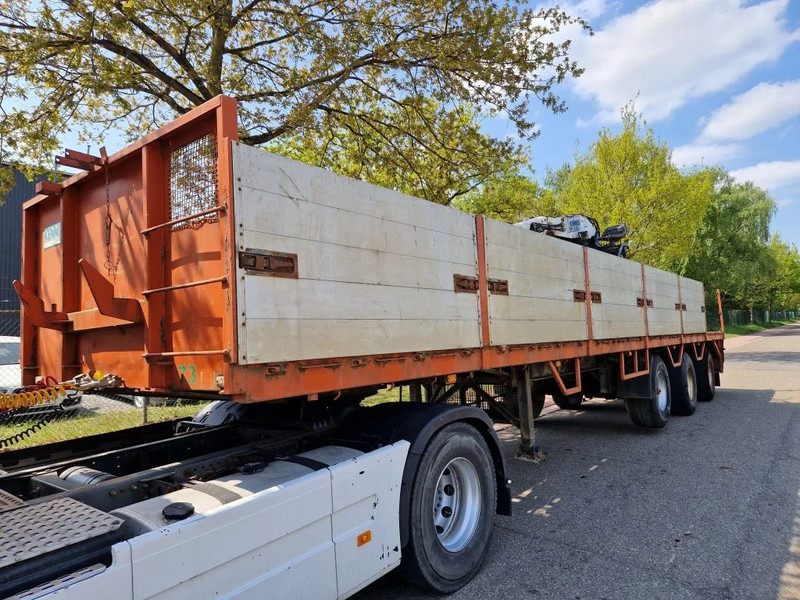 Pacton 3 AS / ROLKRAAN KENNIS TYPE 14.000 / FREINS TAMBOURS / DRUM BRAKES - Dropside/ Flatbed semi-trailer: picture 3 Pacton 3 AS / ROLKRAAN KENNIS TYPE 14.000 / FREINS TAMBOURS / DRUM BRAKES - Dropside/ Flatbed semi-trailer: picture 3