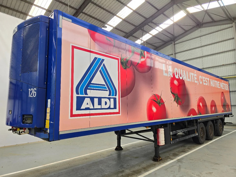 Schmitz Cargobull SCB*S3B / THERMOKING SLX E 100 / DHOLLANDIA 3000kg / LIFTAS / STUURAS - Refrigerator semi-trailer: picture 1 Schmitz Cargobull SCB*S3B / THERMOKING SLX E 100 / DHOLLANDIA 3000kg / LIFTAS / STUURAS - Refrigerator semi-trailer: picture 1
