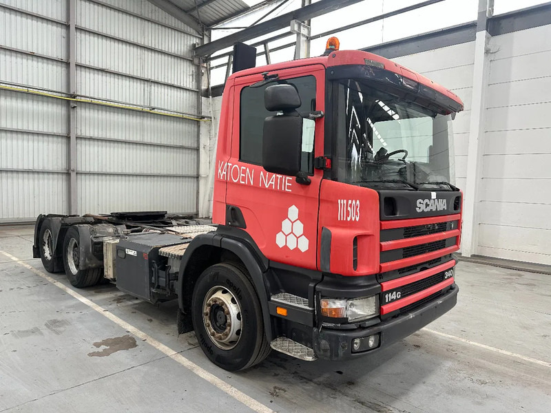 Scania P114-340 G 6x2-6x4 / compresseur - compressor / EURO 2 - Tractor unit: picture 5 Scania P114-340 G 6x2-6x4 / compresseur - compressor / EURO 2 - Tractor unit: picture 5