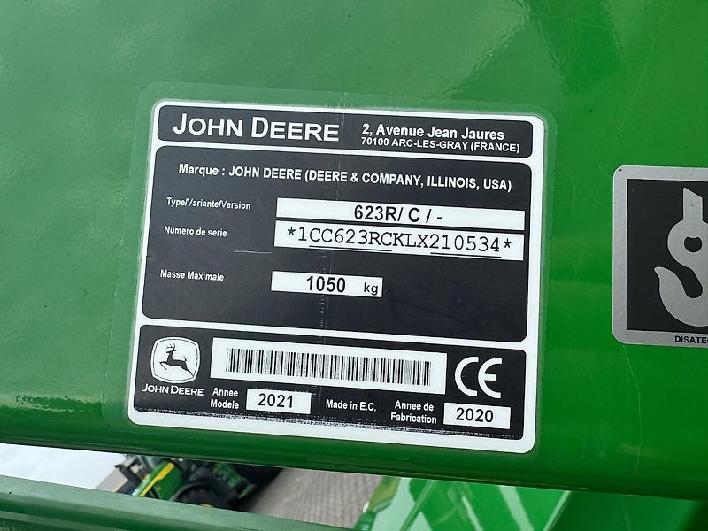 Farm tractor John Deere 6100M CQ 40KM + VOORLADER 2020 2590 UUR!!!: picture 7