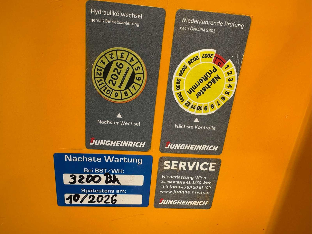 Forklift 10/2024 SERVICE+UVV 10/2026 JUNGHEINRICH EJE116 1,600KG PALLET TRUCK ANT 2,198 HOURS: picture 14