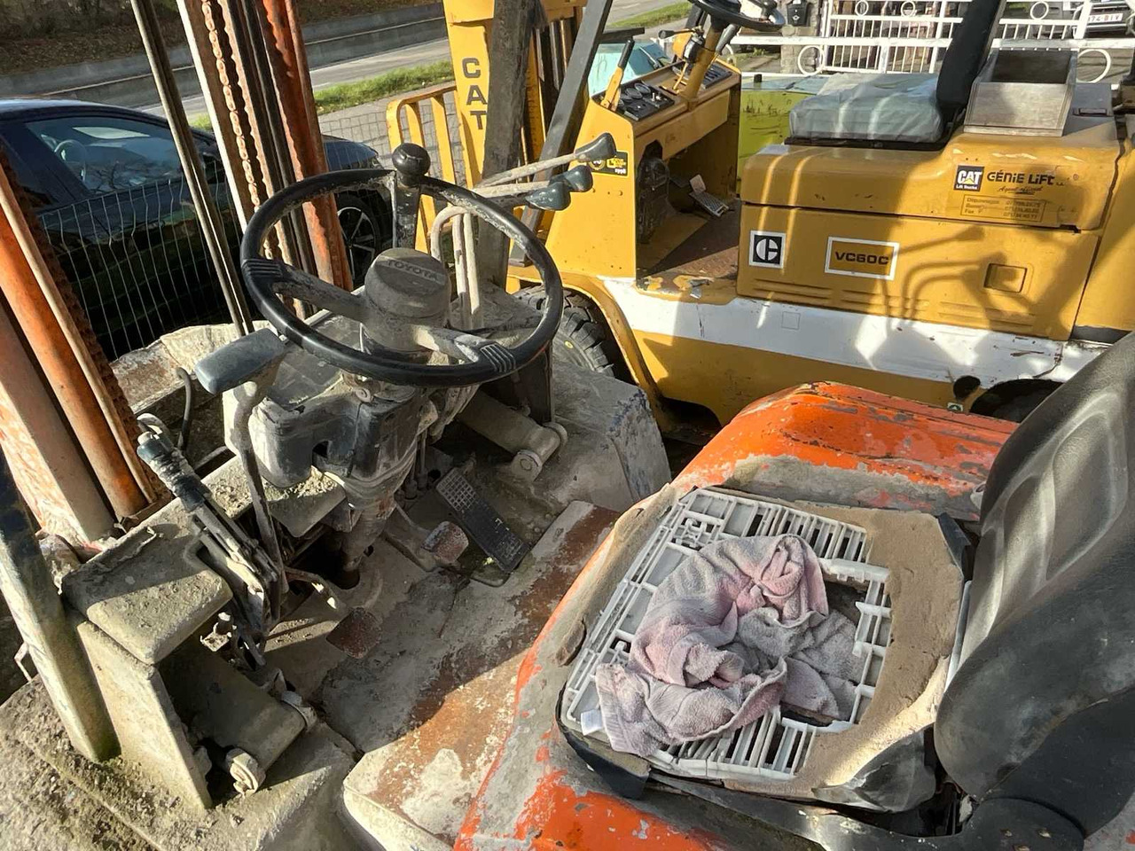 Forklift 1992 TOYOTA 625FDF25 FORKLIFT: picture 9 Forklift 1992 TOYOTA 625FDF25 FORKLIFT: picture 9