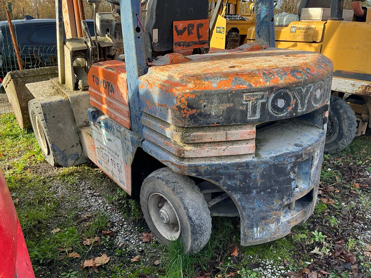 Forklift 1992 TOYOTA 625FDF25 FORKLIFT: picture 18 Forklift 1992 TOYOTA 625FDF25 FORKLIFT: picture 18