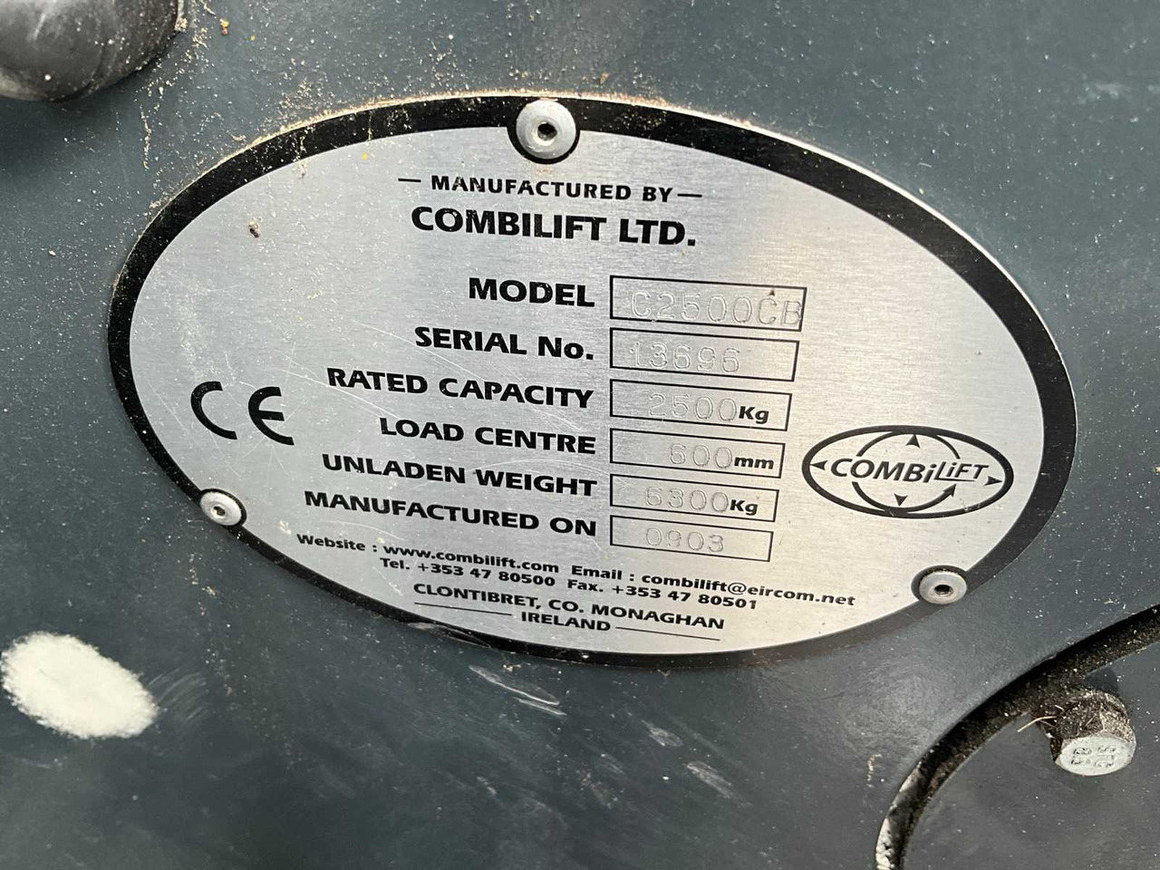 Forklift 2003 COMBILIFT C2500CB FORKLIFT 4-WAY: picture 14