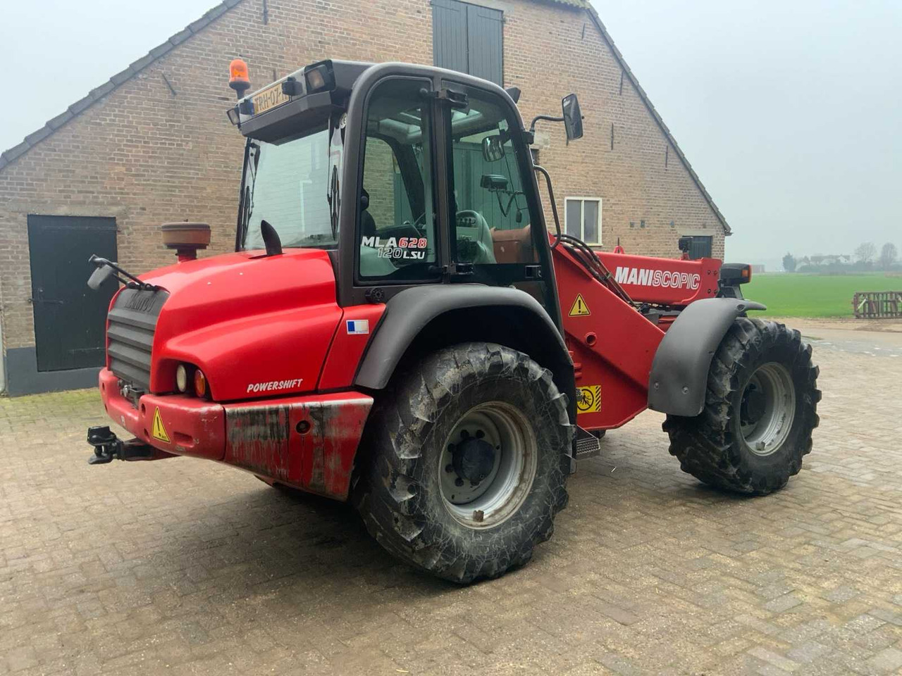 2007 MANITOU MLA628 120LSU SHOVEL - Wheel loader: picture 4 2007 MANITOU MLA628 120LSU SHOVEL - Wheel loader: picture 4
