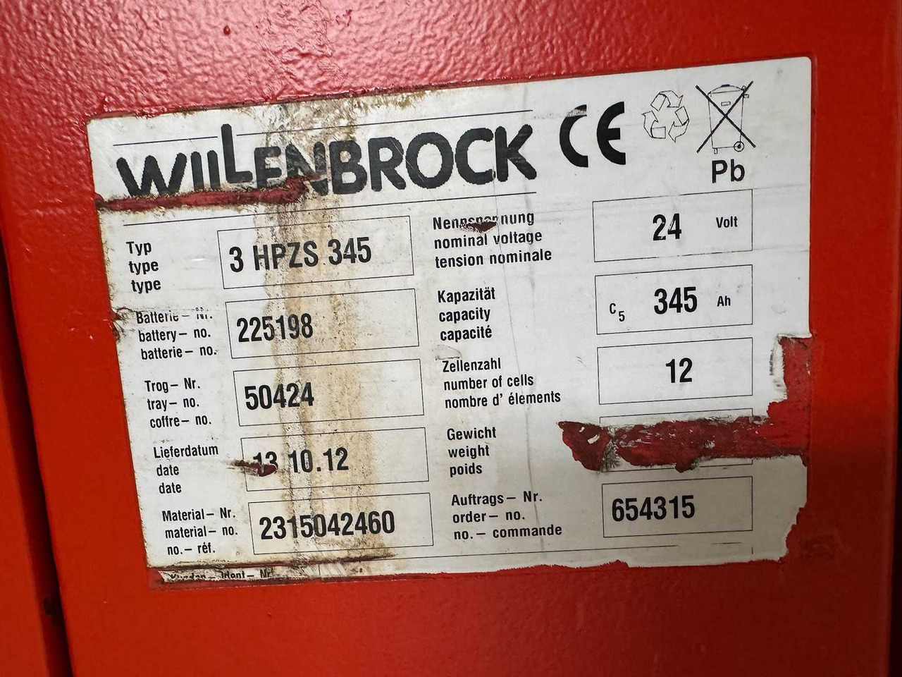 Forklift 2012 SERVICE +UVV 09/2026 LINDE L16AP 1.600KG TRIPLEX 470CM PALLET TRUCK ANT 4.430 HOURS: picture 11