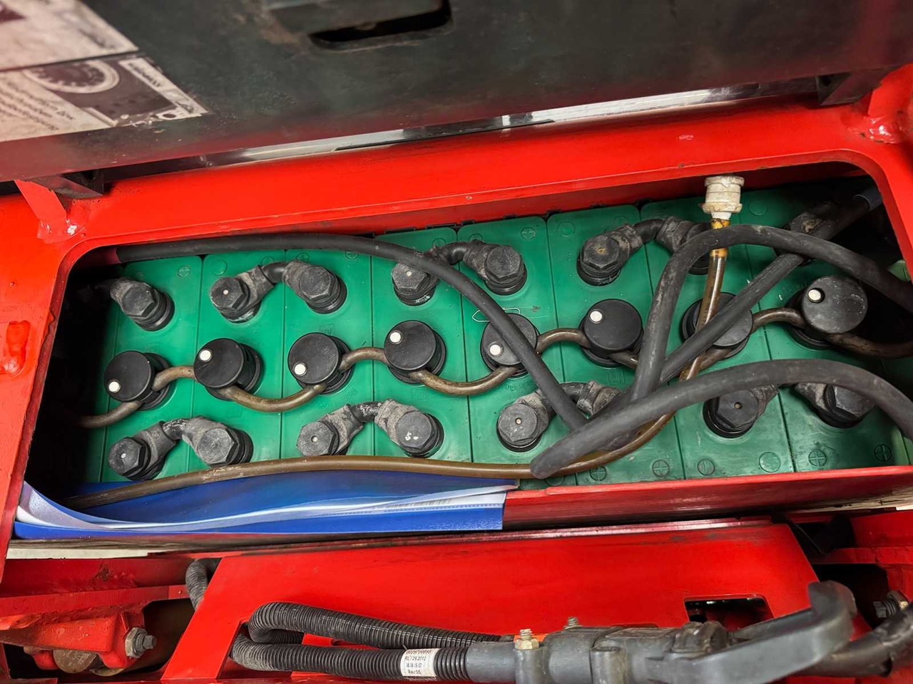 Forklift 2012 SERVICE +UVV 09/2026 LINDE L16AP 1.600KG TRIPLEX 470CM PALLET TRUCK ANT 4.430 HOURS: picture 10