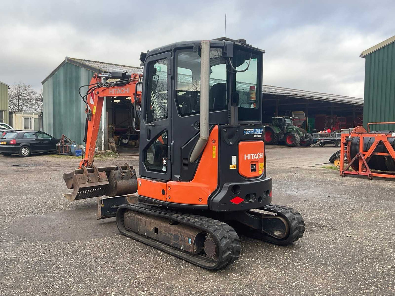 2014 HITACHI ZX 33U-5 MINI EXCAVATOR - Mini excavator: picture 3 2014 HITACHI ZX 33U-5 MINI EXCAVATOR - Mini excavator: picture 3