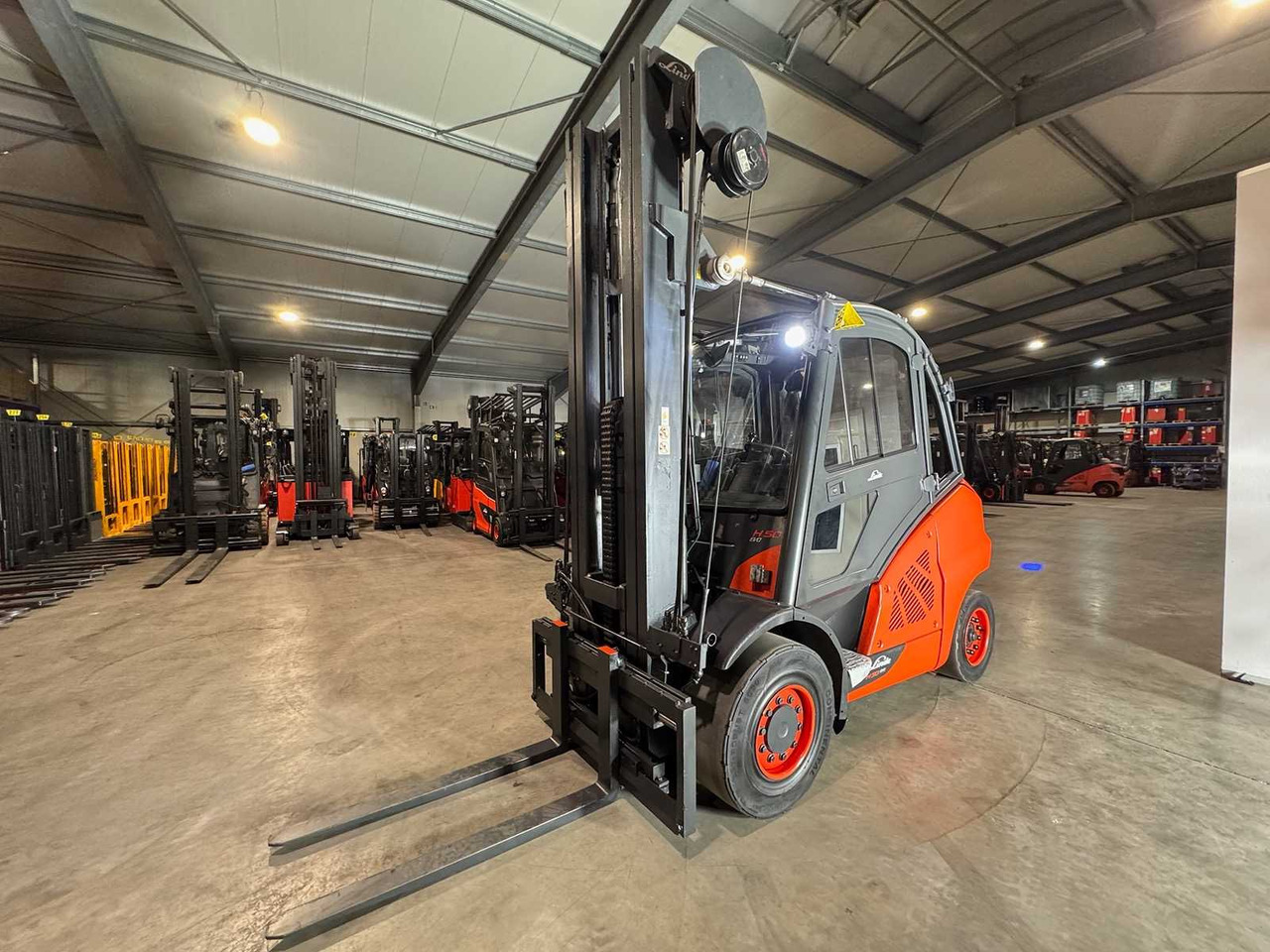 2015 LINDE H50D 5,000KG TRIPLEX 666CM 3RD+4TH VALVE DIESEL FORKLIFT FORKLIFT 15,042 HOURS. - Forklift: picture 4 2015 LINDE H50D 5,000KG TRIPLEX 666CM 3RD+4TH VALVE DIESEL FORKLIFT FORKLIFT 15,042 HOURS. - Forklift: picture 4