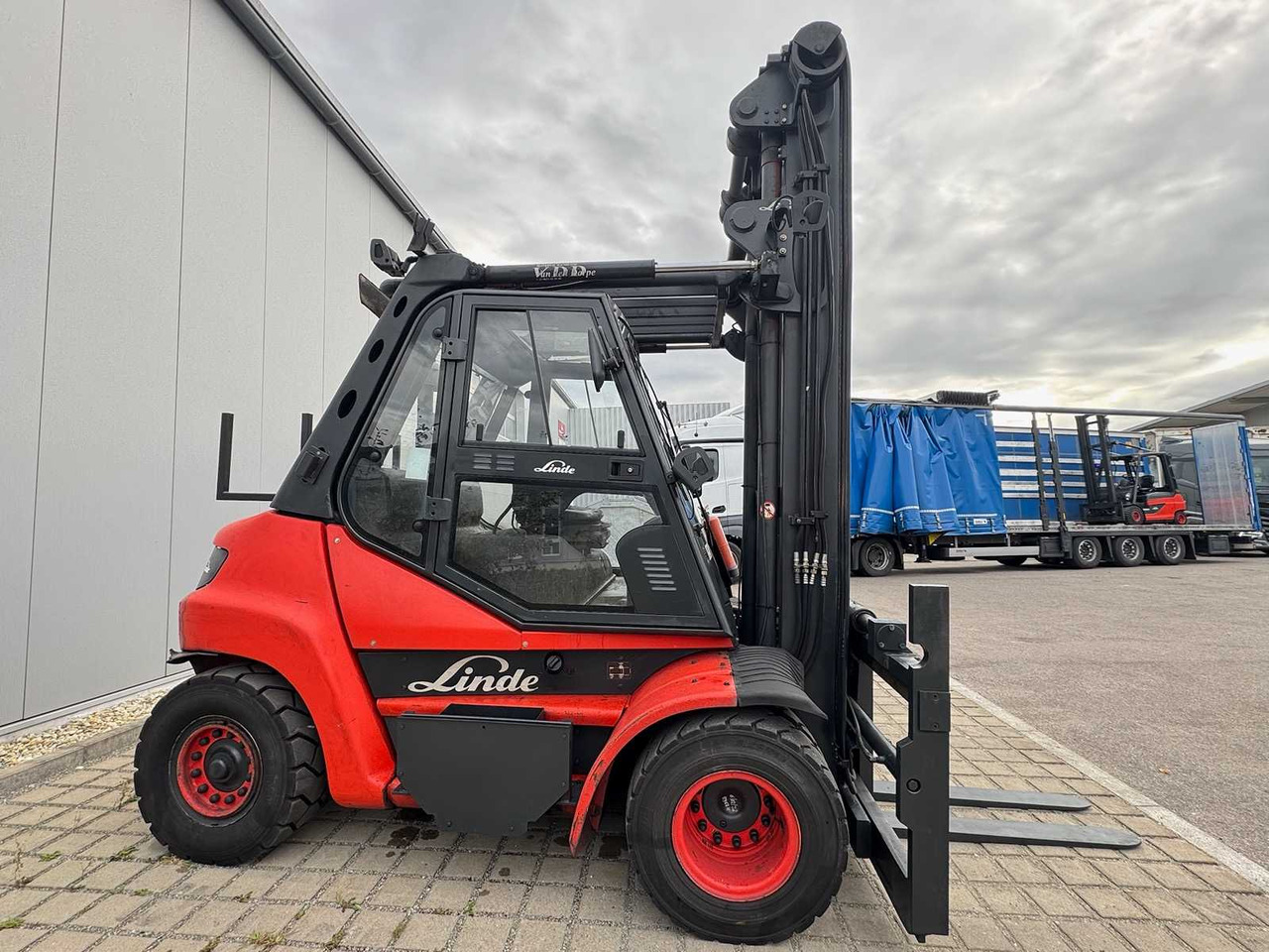 2015 SERVICE 04/2026 LINDE H70D-02 EVO 3RD+4TH VALVE FORK ADJUSTER DIESEL FORKLIFT 10,330 HOURS - Forklift: picture 2 2015 SERVICE 04/2026 LINDE H70D-02 EVO 3RD+4TH VALVE FORK ADJUSTER DIESEL FORKLIFT 10,330 HOURS - Forklift: picture 2