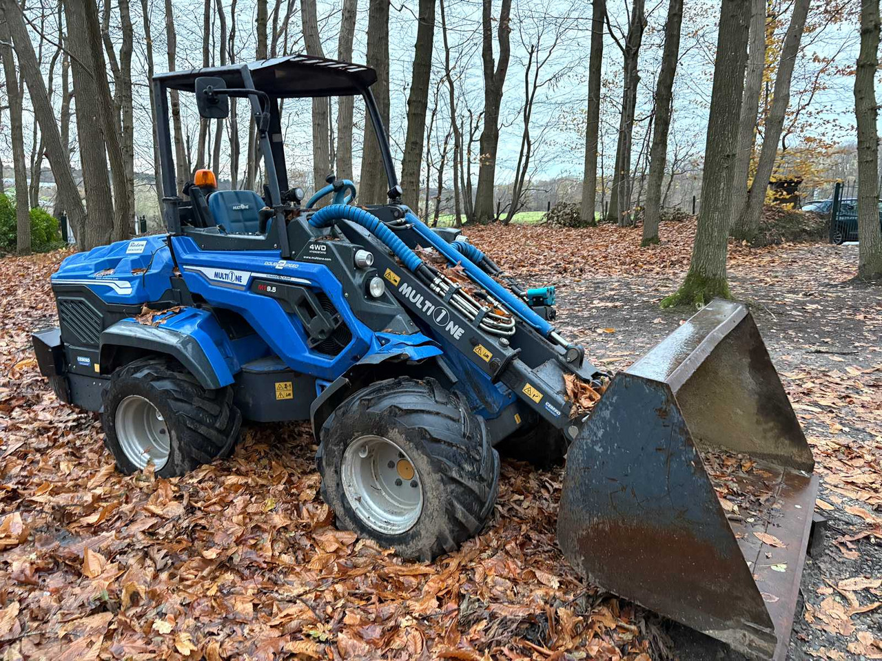 2016 MULTIONE 9.5DT SHOVEL TO RESTORE - Wheel loader: picture 3 2016 MULTIONE 9.5DT SHOVEL TO RESTORE - Wheel loader: picture 3