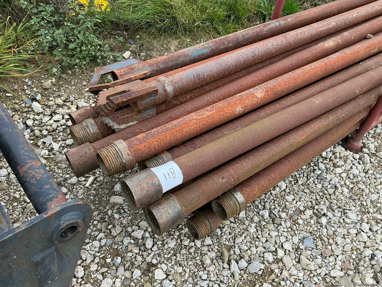 Auger with drill rods - Irrigation system: picture 3 Auger with drill rods - Irrigation system: picture 3