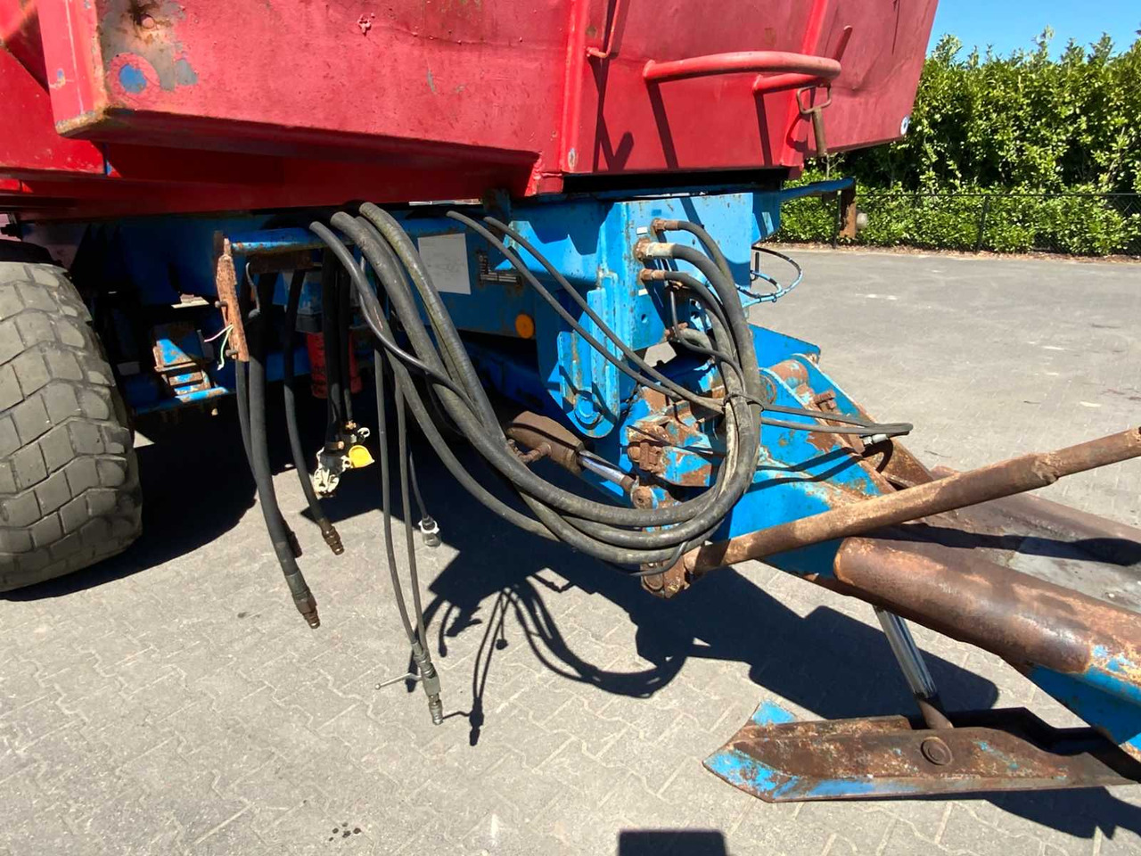 Farm tipping trailer/ Dumper Beco Gigant 240: picture 15