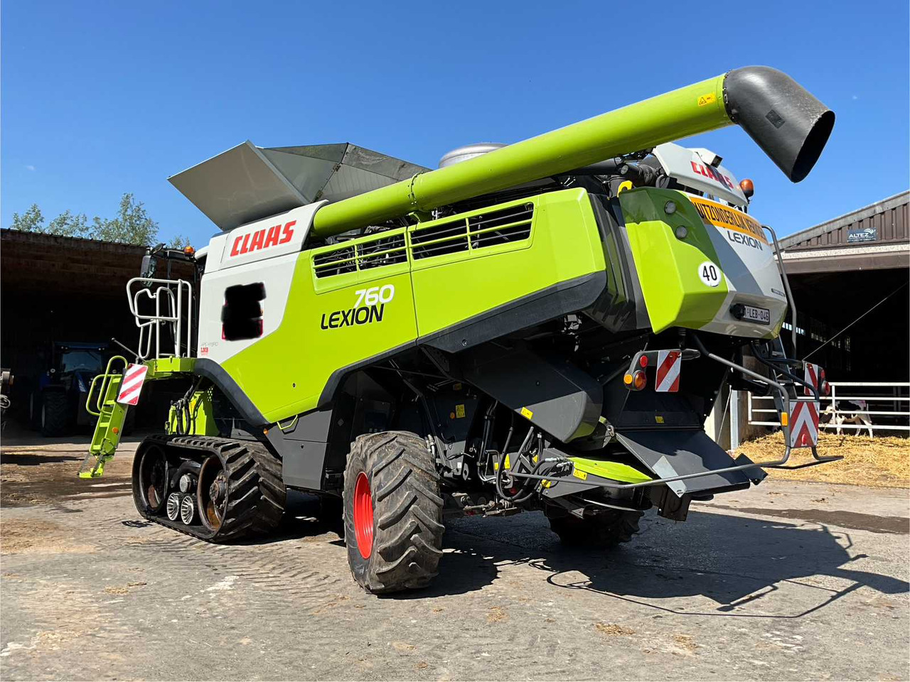 Claas 760 lexion C65 - Combine harvester: picture 3 Claas 760 lexion C65 - Combine harvester: picture 3