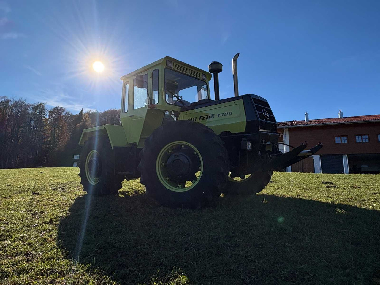 DAIMLER-BENZ MB-TRAC 1300 FRONT LOADER - Farm tractor: picture 3 DAIMLER-BENZ MB-TRAC 1300 FRONT LOADER - Farm tractor: picture 3