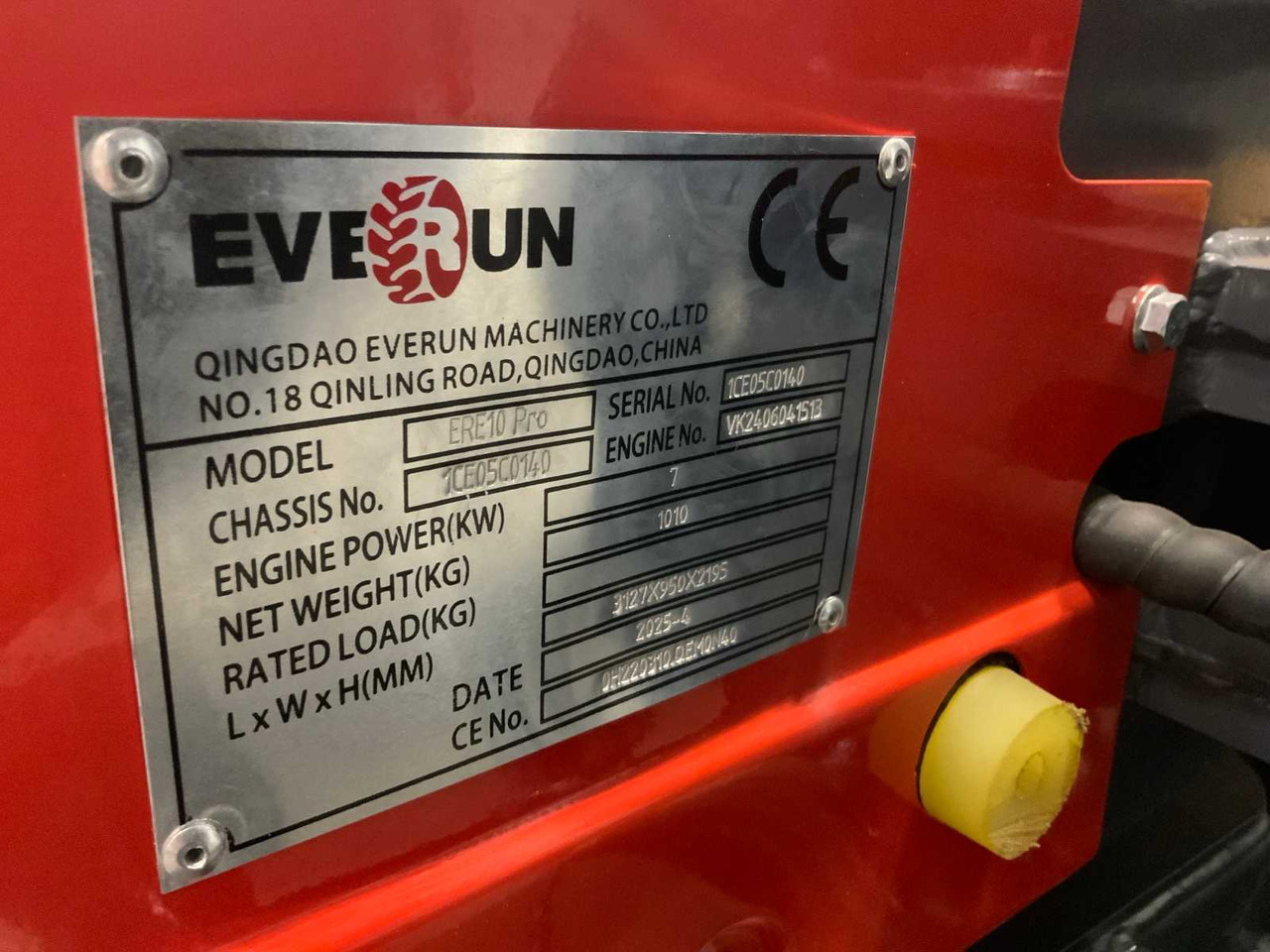 Mini excavator Everun ERE10PRO: picture 14